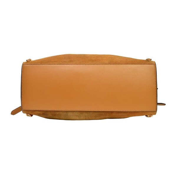 Michael Kors Mina Large Suede Chain Shoulder Bag (Fair Condition) - Picture 15 of 16